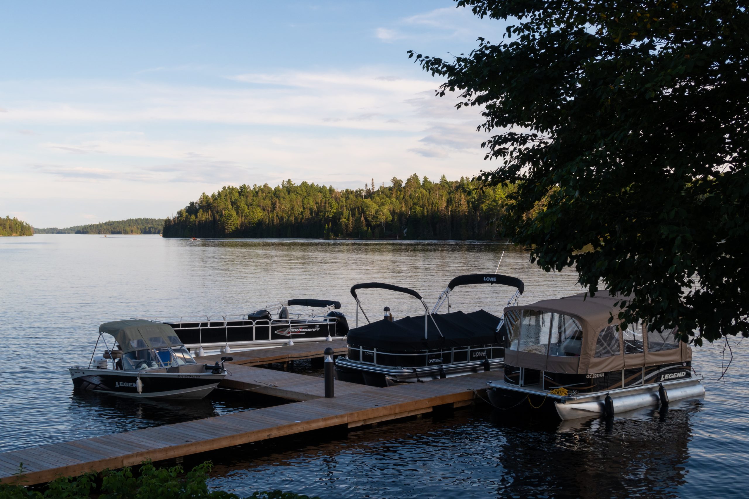 Laniel,,Canada,-,July,2020,:,View,Of,Motor,Boats
